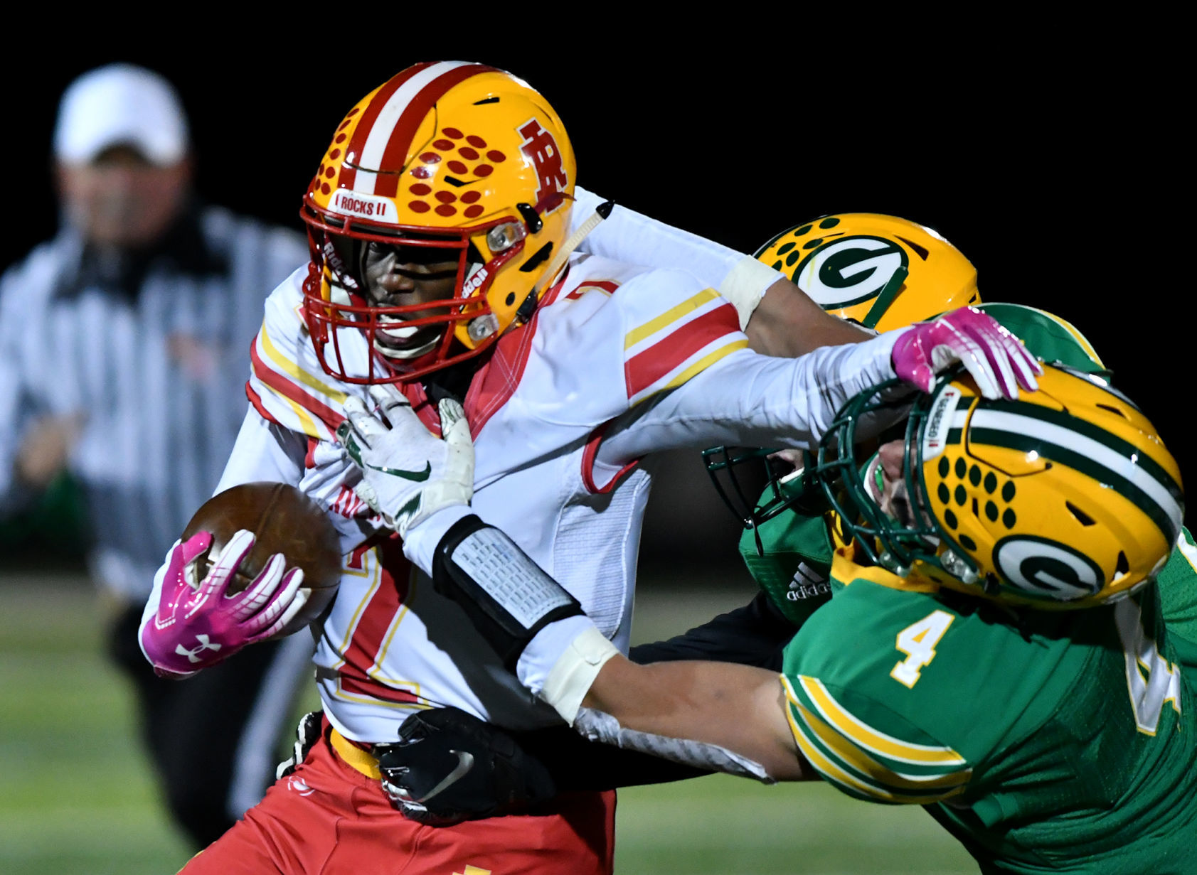 Rock Island vs Geneseo football.